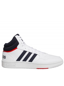 ADIDAS Hoops 3.0 Mid blanc / marine