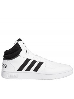 ADIDAS Hoops 3.0 Mid blanc / noir