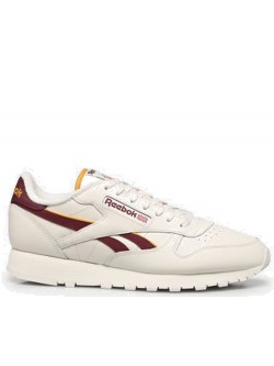 REEBOK Classic cuir crème / or / bordeaux