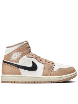 Nike Air Jordan 1 Mid blanc / beige BQ6472-103