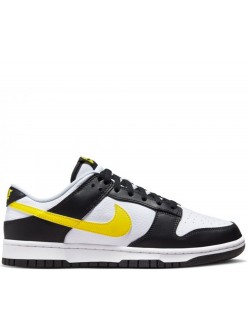 Nike Dunk Low blanc / jaune / noir FQ2431-001