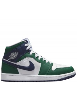 Nike Air Jordan 1 Mid blanc / bouteille DZ5326-300