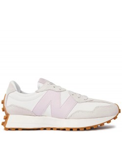 New Balance WS327 cuir crème / rose