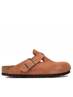 Birkenstock Boston suède burnt orange