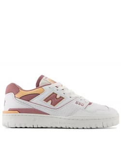 New Balance BB550 cuir rose / wood