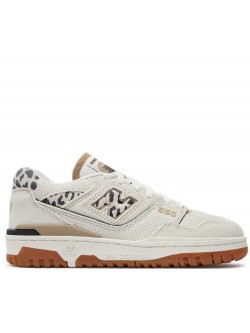 New Balance BB550 cuir léopard 