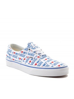 Vans Era heart blanc