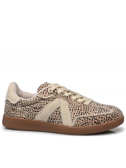 Asfvlt Etite Tan Dots pony hair