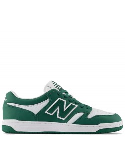 New Balance 480 cuir bis blanc bouteille
