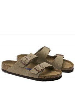 Birkenstock Arizona suède taupe 