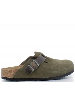 Birkenstock Boston suède thyme