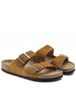 Birkenstock Arizona suède mink ne