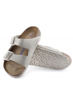 Birkenstock Arizona suède white
