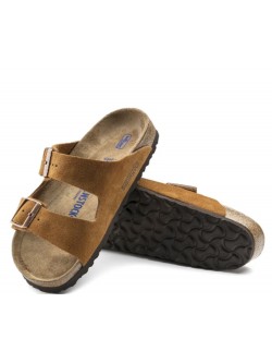 Birkenstock Arizona suède mink ne