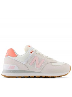 New Balance WL574 suède reflective