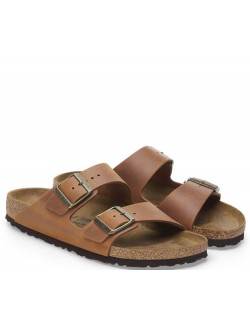 Birkenstock Arizona cuir cognac