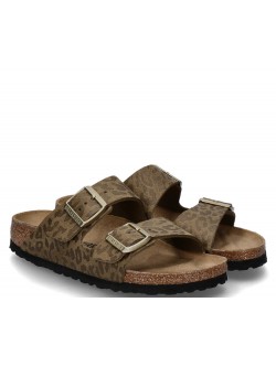 Birkenstock Arizona léo kaki