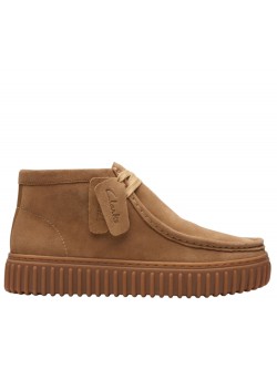 Clarks Torhill hi suède sand