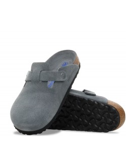 Birkenstock Boston suède basalt