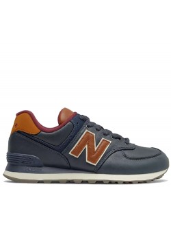 New Balance ML574 cuir marine
