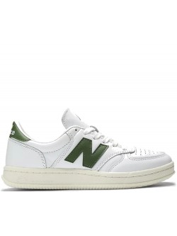 New Balance CT500 cuir blanc olive