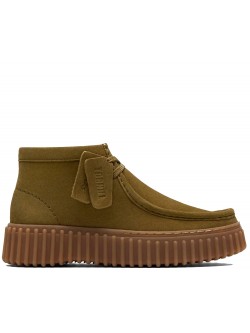 Clarks Torhill hi suède olive