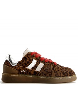 Coolway Goal suède léopard