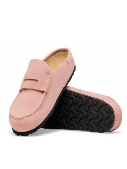 Birkenstock Naples suède rose