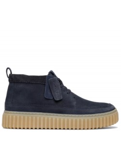 Clarks Torhill lace hi suède navy