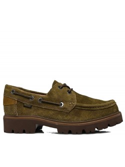 Clarks Cleyhill boat suède moss