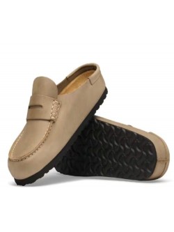 Birkenstock Naples cuir huilé tabacco