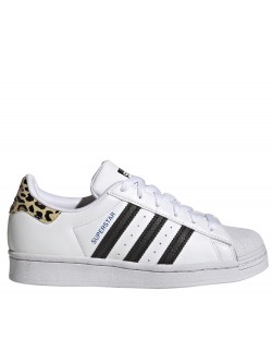 ADIDAS Superstar Kids blanc / léopard