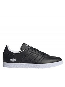ADIDAS Gazelle cuir noir trefoil 
