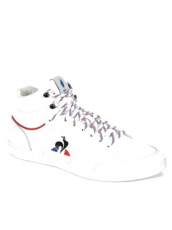 Le Coq Sportif CourtArena Mid cuir blanc 