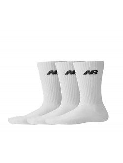 New Balance Chaussettes Patch Crew blanc / noir