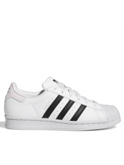 ADIDAS Superstar cuir rose / blanc