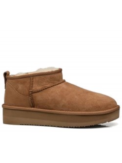 Sweet Heritage Patineuse suède chestnut