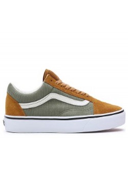 Vans Old Skool suède velours miel / kaki