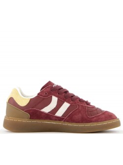 Coolway Goal cuir rouge