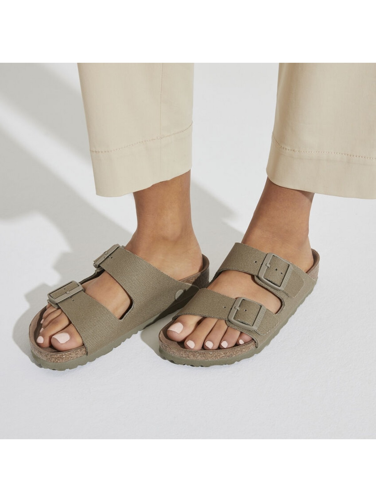Birkenstock Arizona Canvas kaki