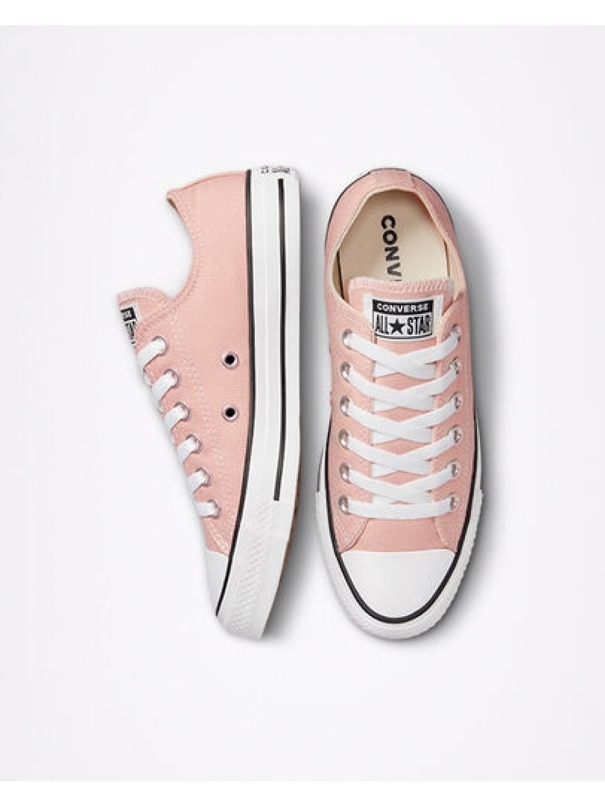 Converse rose basse deals