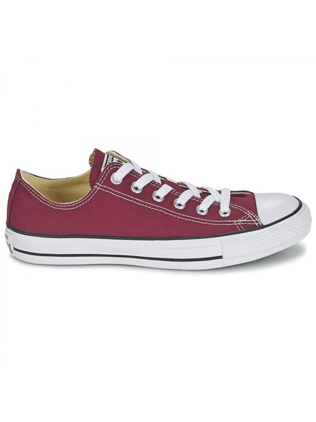 converses bordeaux basses