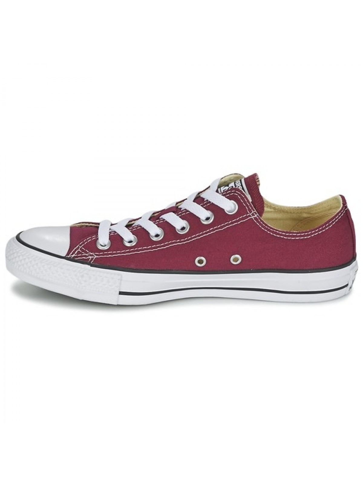 Converse top basse bordeaux