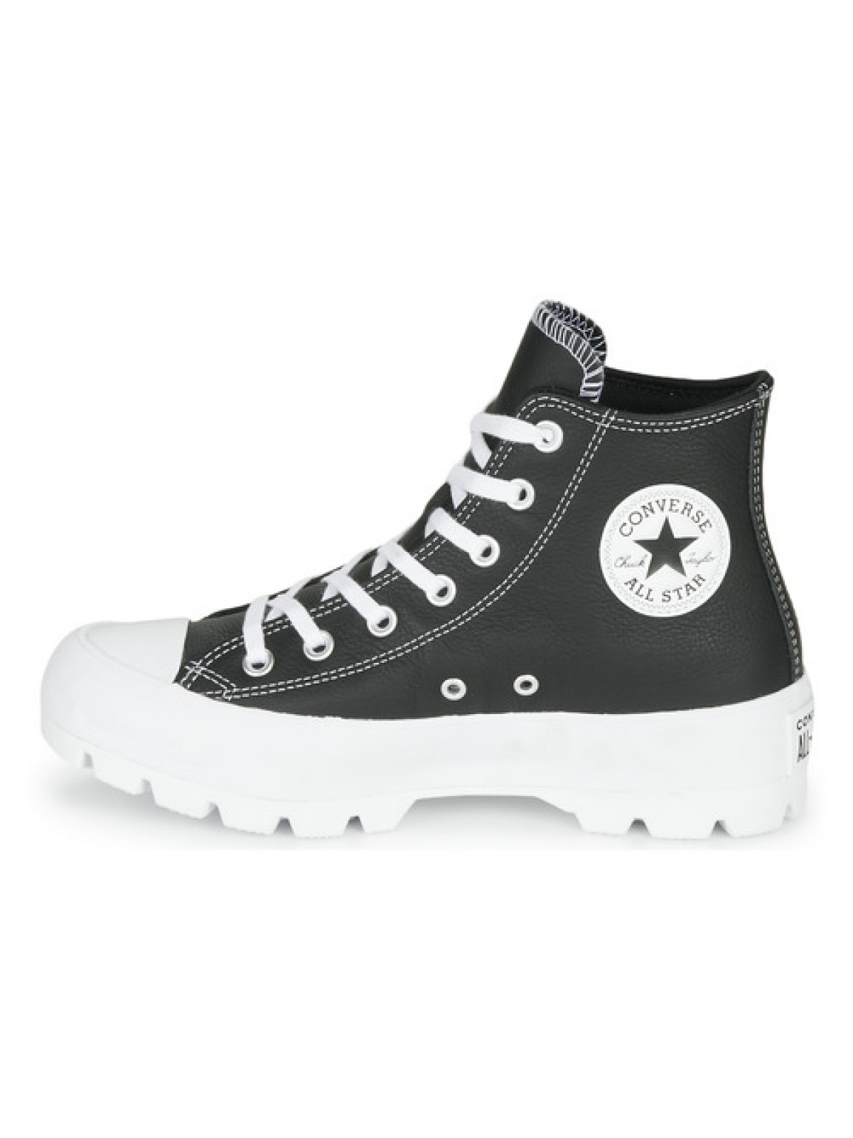 converse noir lugged