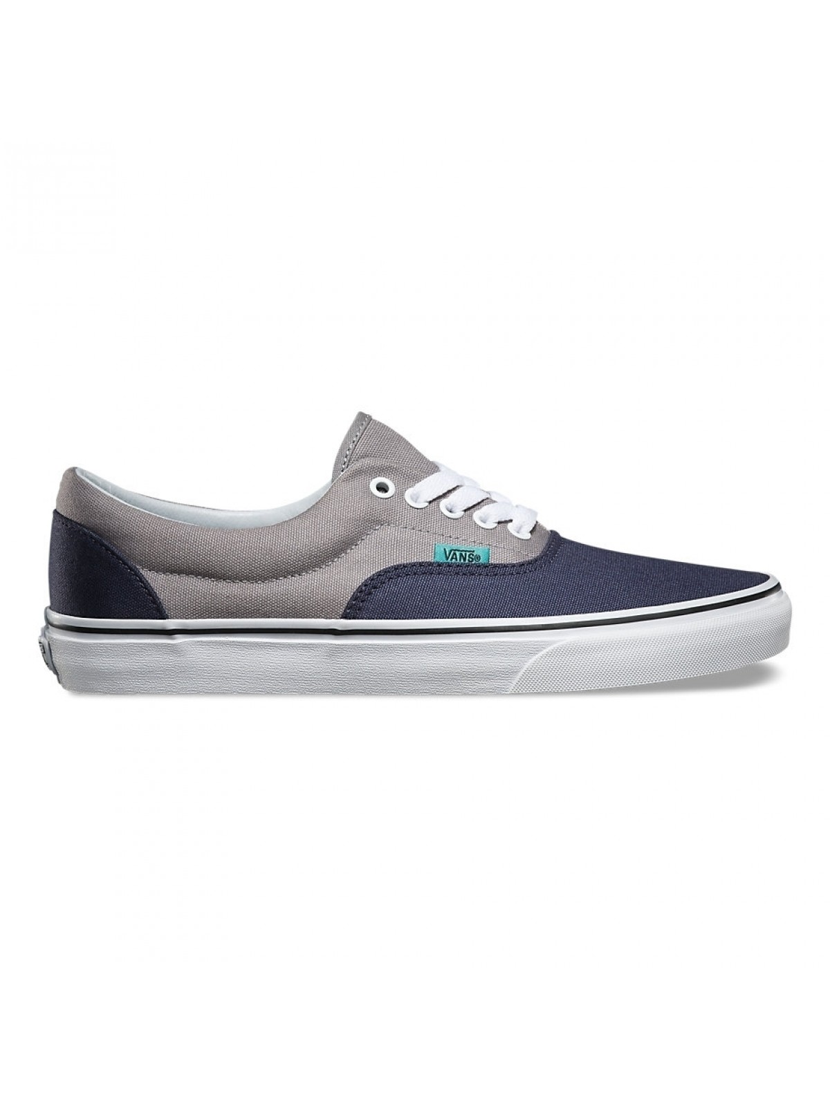 Vans gris et turquoise top