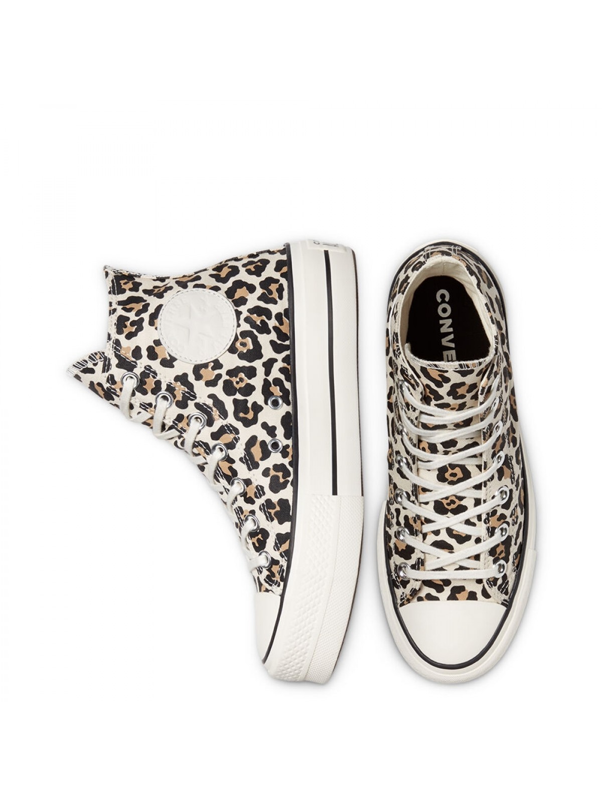converse motif leopard
