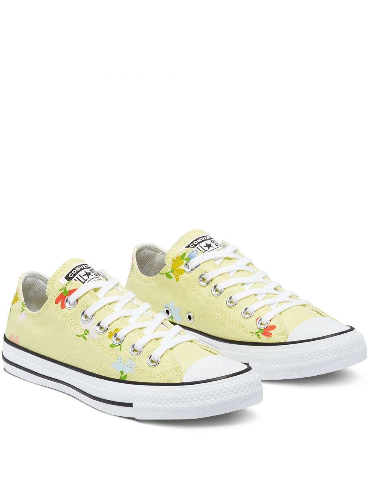 converse basse jaune citron