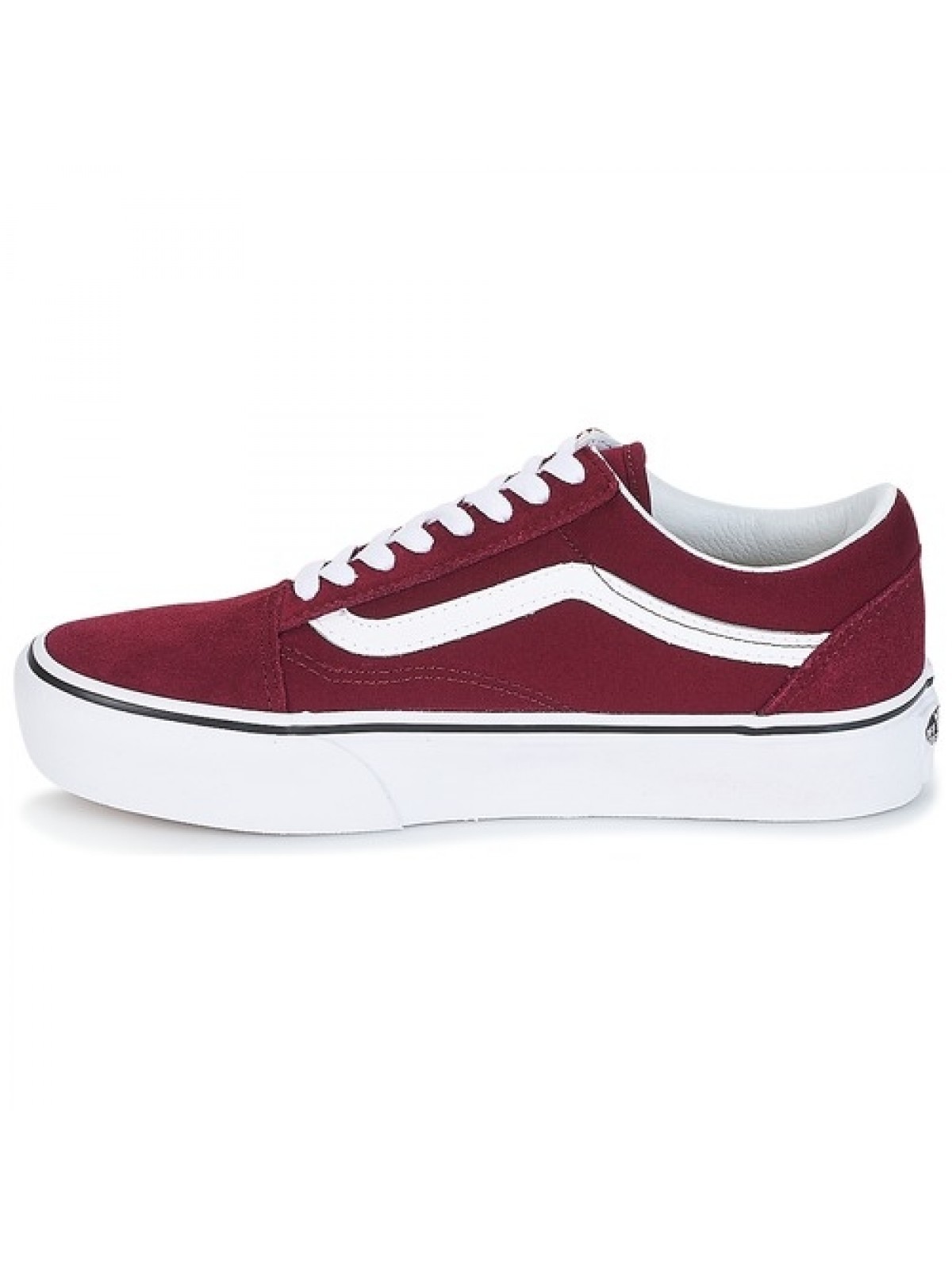 vans bordeaux plateforme