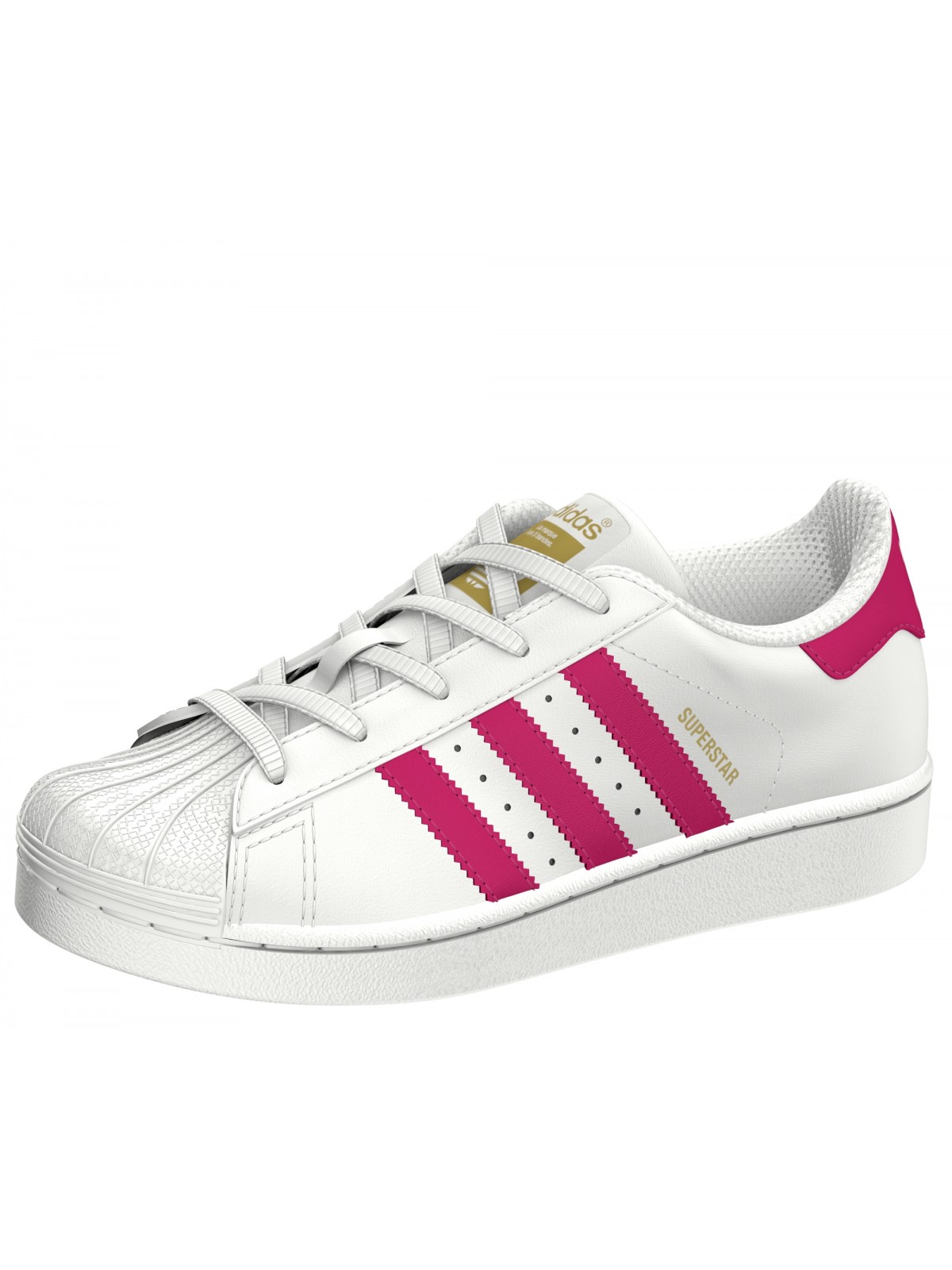 superstar rose et blanche