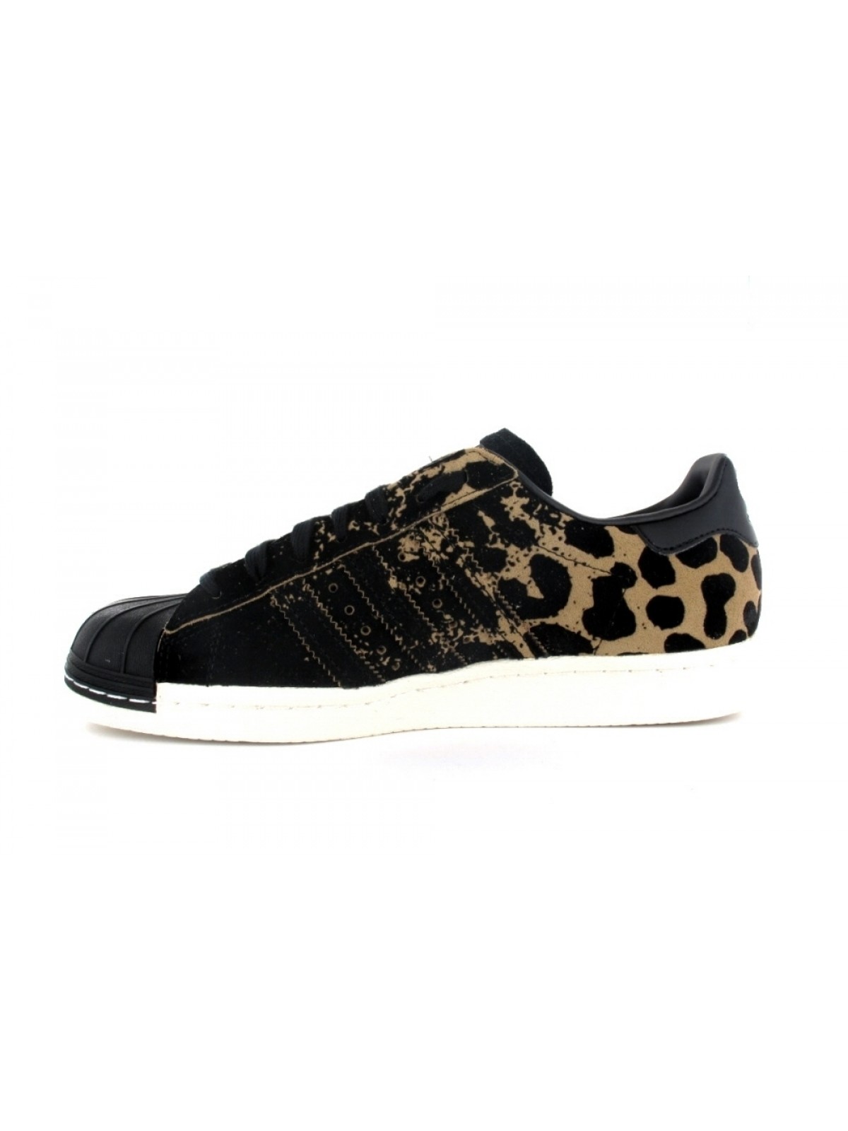 Adidas superstar on sale suede noir